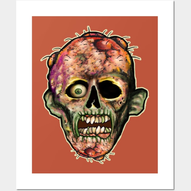 Zombie Wall Art by AtomicMadhouse